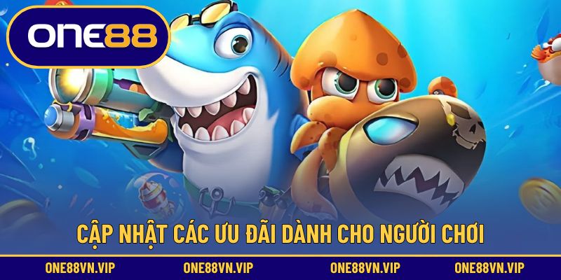 Cập nhật các ưu đãi dành cho người chơi