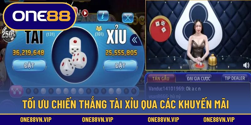 Tối ưu chiến thắng tài xỉu qua các khuyến mãi