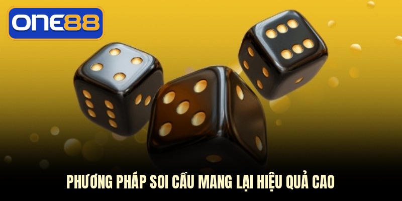 Phương pháp soi cầu mang lại hiệu quả cao